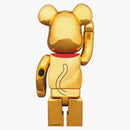 Bearbrick Beckoning Cat Gold-Plated Six 400% gold