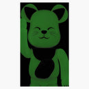 Bearbrick Beckoning Cat Luminous 400% White