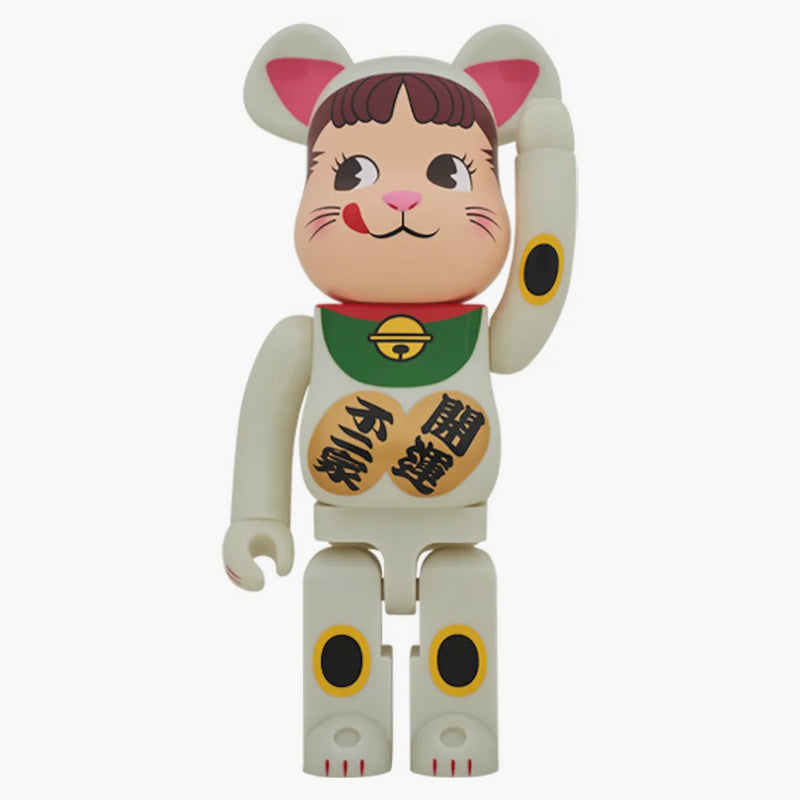 Bearbrick Canting Cat Peko-chan 1000% fosforo