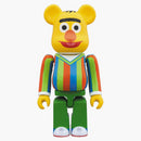 Bearbrick Bert 100% & 400% set yellow