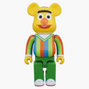 Bearbrick Bert 100% & 400% set yellow