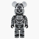Bearbrick Billionaire Boys Club Astronaut 100% & 400% Set Black