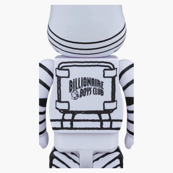 Astronaut klubu Boys Club Bearbrick Millionaire 100% bílý