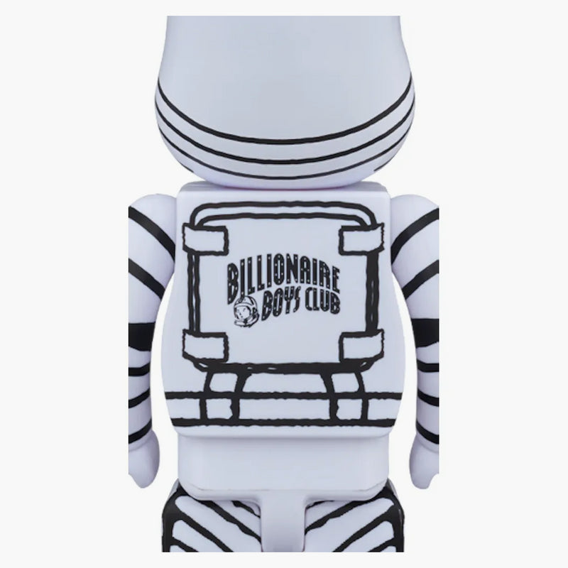 Astronaut klubu Boys Club Bearbrick Millionaire 100% bílý