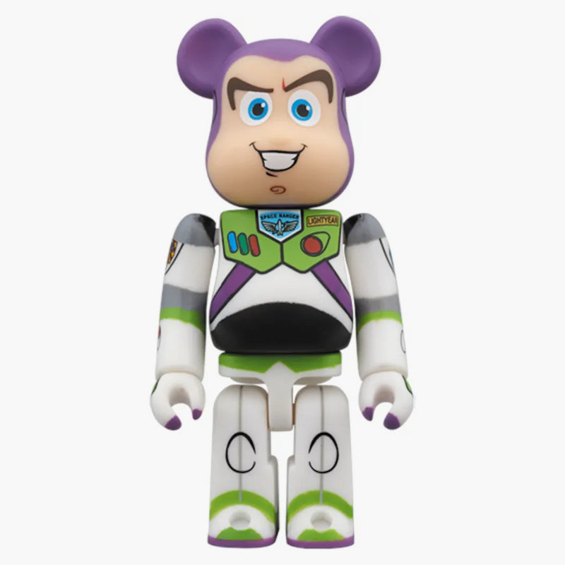Bearbrick Buzz Lightyear 400% White