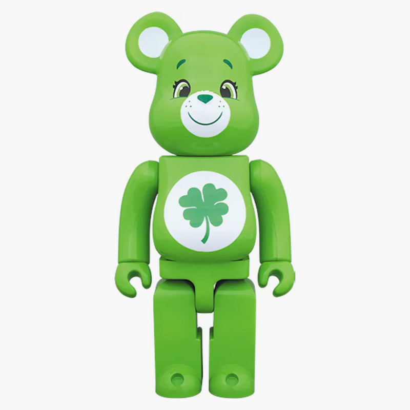 Bearbrick Care Bear hodně štěstí medvěda 400% zelená