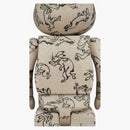 Bearbrick Caricatures of Birds and Beasts 100% & 400%