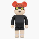 Bearbrick Cat-Eye Prison 400% svart