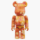 Bearbrick Chiyogami 100% & 400% set orange