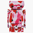 Bearbrick Chogokin ABC Camo 200% Pink