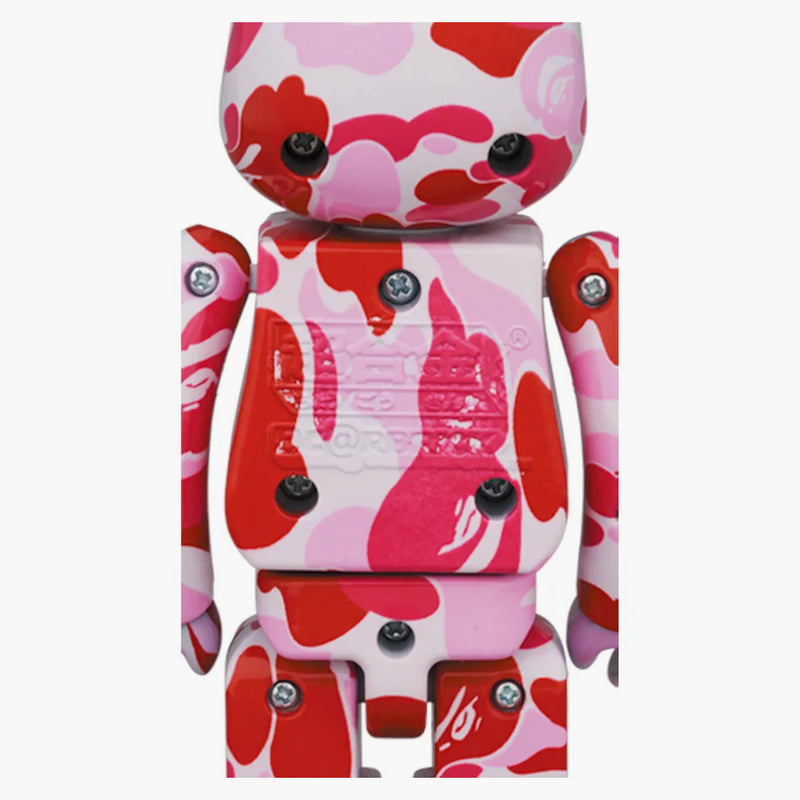 Bearbrick Chogokin ABC Camo 200% rosa
