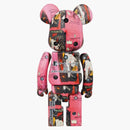 Bearbrick Chogokin Andy Warhol X Jean-Michel Basquiat 200%