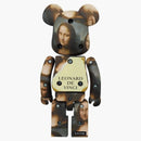 Bearbrick Chogokin Leonardo de Vinci Mona Lisa 200%
