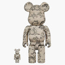 Bearbrick Choju-jinbutsu-giga sv. 1 100% a 400% sada