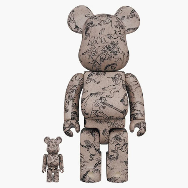 Bearbrick Choju-jinbutsu-giga sv. 2 100% a 400% sada