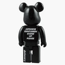 Bearbrick Club King 400% Black