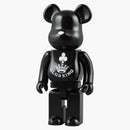 Bearbrick Club King 400% Black