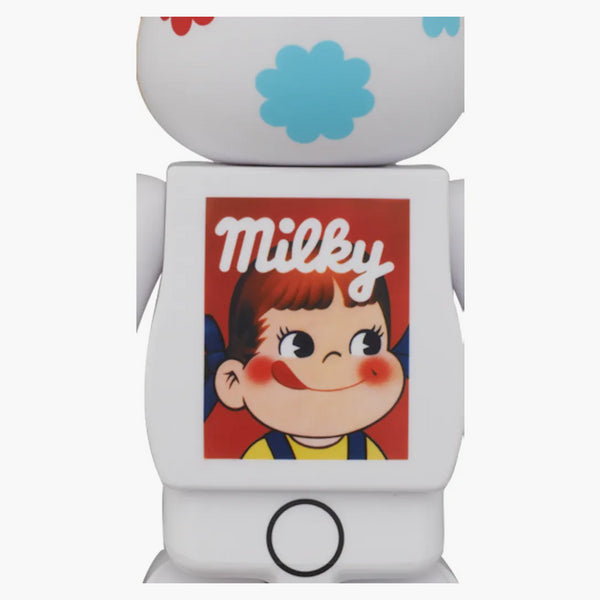 Bearbrick Costume Peko Chan 400% White