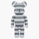 Bearbrick Craftolic 100% i 400% ustawił biały
