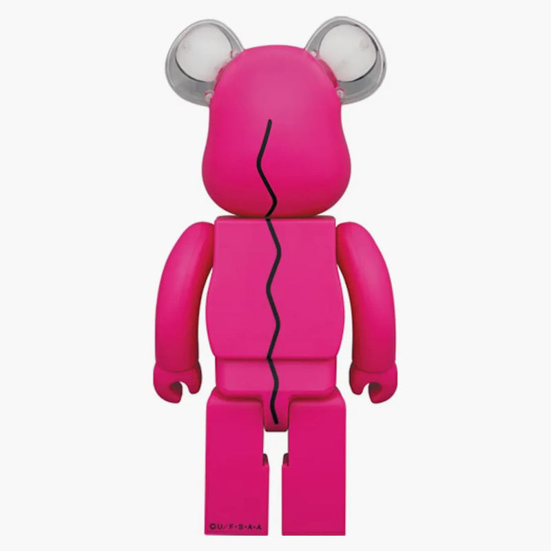 Bearbrick Crocodile Mountain 100% & 400% Set Pink