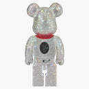 Bearbrick Crystal Decorate Snoopy 400% Crystal