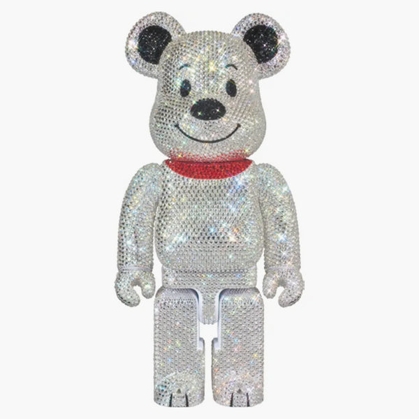 Bearbrick Crystal Decorate Snoopy 400% Crystal