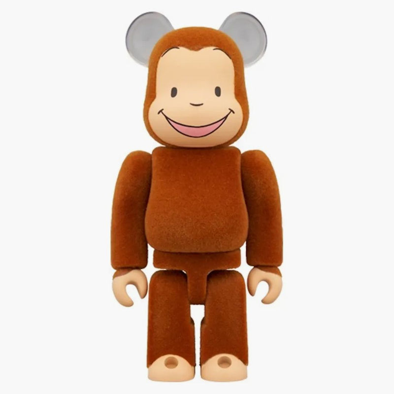 Bearbrick Curious George Classic Ver. 100% & 400% Set