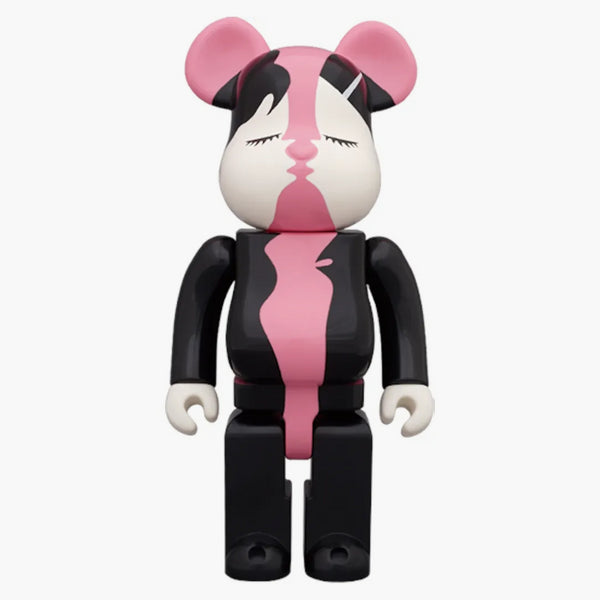 Bearbrick Cute Kiss 400% Black