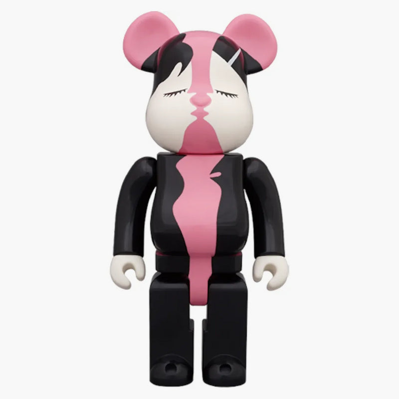 Bearbrick söt kyss 400% svart