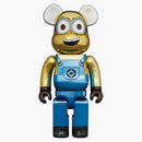 Bearbrick Dave 1000% Chrome Ver.