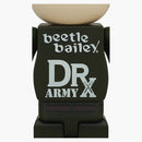 Bearbrick Drx Army Beetle Bailey 400% Green