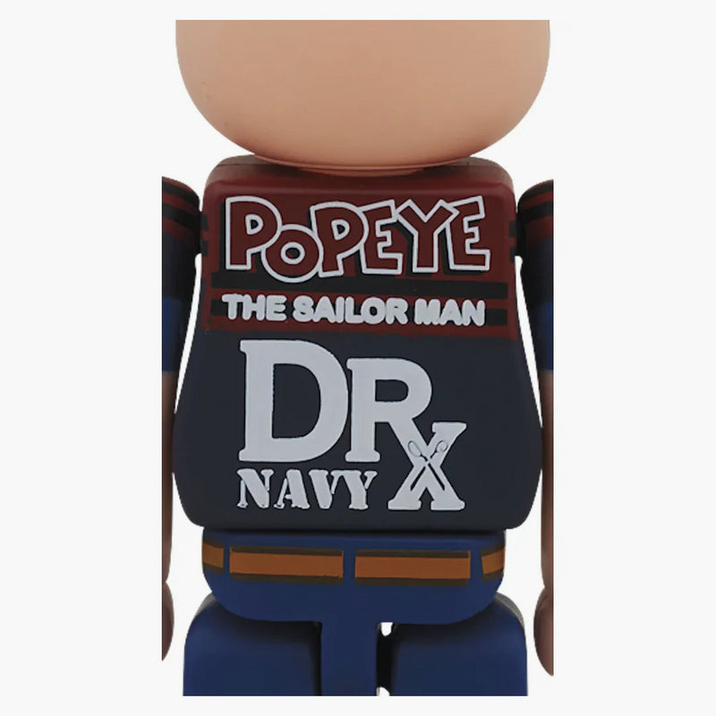 Bearbrick Drx granatowa Popeye The Sailor Man 400% niebieski