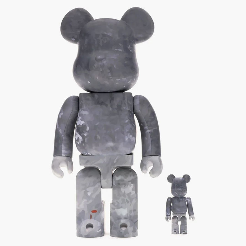 Bearbrick DPTCH 100% & 400% Set Grey