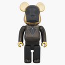 Bearbrick daft punk (2 pack) 400% black