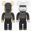 Bearbrick daft punk (2 pack) 400% black