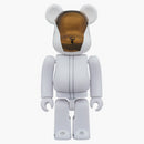 Bearbrick daft punk (white suits ver.) 2 pack 100% white