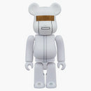 Bearbrick daft punk (white suits ver.) 2 pack 100% white
