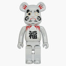 Bearbrick for 1000% Silver Plated
