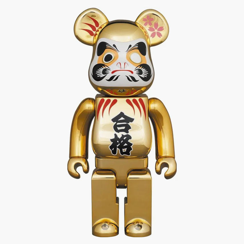 Bearbrick Daruma Goukaku Gold Plated 2 400% Gold