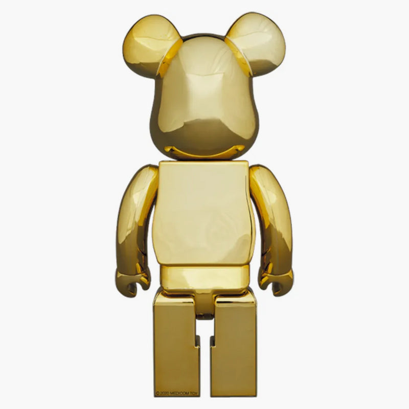 Bearbrick för Douna passerar guldplätering 400%