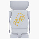 Bearbrick Daruma Peko-chan & Poco-chan 100% & 400% Set Of 4 Red/white