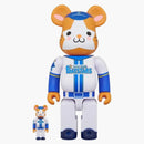 Bearbrick Dena Baystars Db.starman 100% & 400% Set