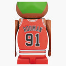 Bearbrick Dennis Rodman (Chicago Bulls) 100% & 400% set