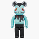 Bearbrick Devil Byron 100% & 400% set black