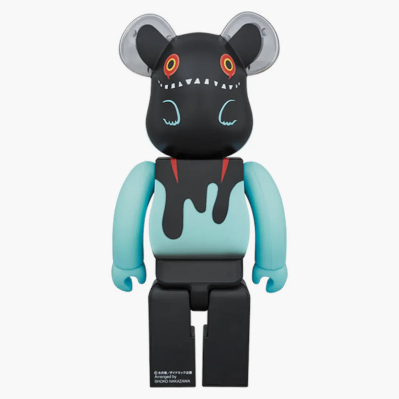 Bearbrick Devil Byron 100% a 400% sada černá