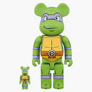 Bearbrick Donatello 100% & 400% Set Green