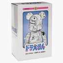Bearbrick Doraemon (Comic ver.) 100% & 400% Set Black & White