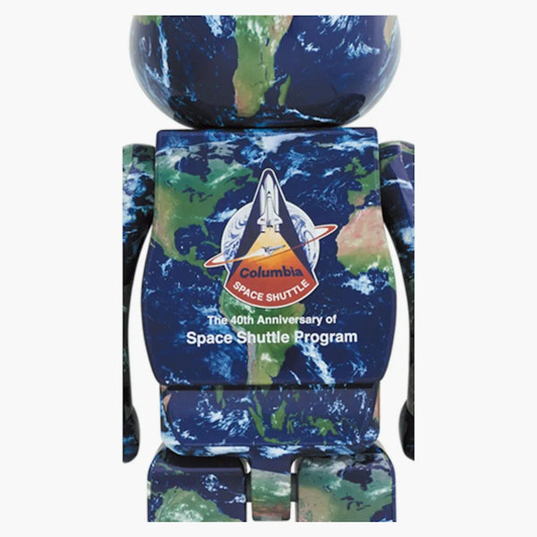 Bearbrick Earth (Columbia Space Shuttle) 1000%