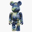 Bearbrick Earth (Columbia Space Shuttle) 100% & 400% set