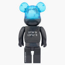 Bearbrick Earth Cosmic 400% černá